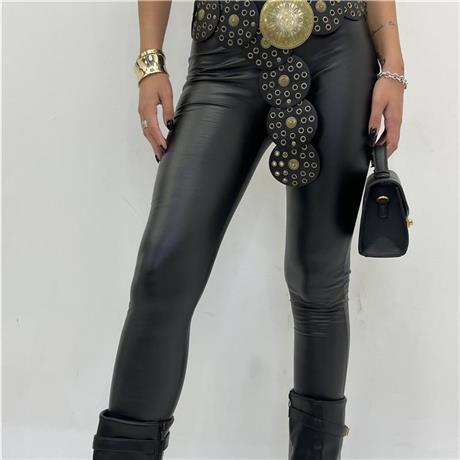 Cintura alta con fibbia rotonda COACHELLA